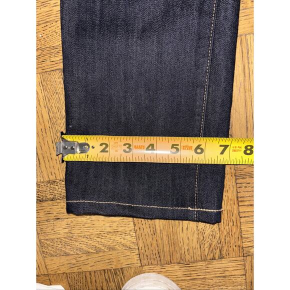 Vintage Paige Jeans Denim Womens 27 Dark Wash Blue Skyline Straight Leg - Picture 6 of 8